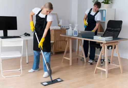 Nettoyage de bureau professionnel à la Gouesnière